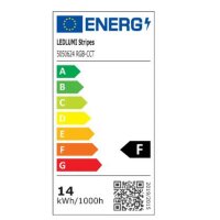 LEDlumi LL5050624-IP20 LED Flex Stripe 5m RGB-CCT 5050 SMD 96 LEDs/m 24V IP20