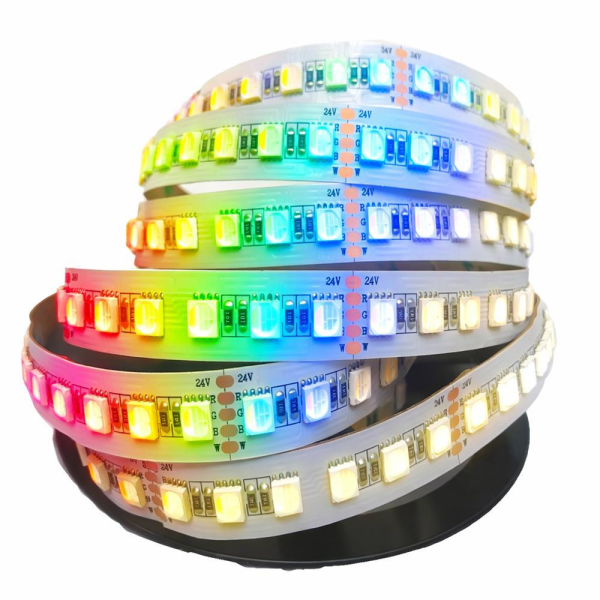LEDlumi LL5050524-IP20 LED Flex Stripe 5m RGB-W 2800K 5050 SMD 96 LEDs/m 24V IP20