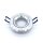 LEDlumi LLEBR01SI GU10 MR16 Spot Einbaurahmen Deckeneinbau rund schwenkbar silber