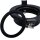 LEDlumi LLEBR02SW GU10 MR16 Spot Einbaurahmen Deckeneinbau rund schwenkbar schwarz