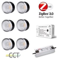 Gledopto Ledlumi Set - TunableWhite 6 Stück Spots...