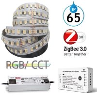 Gledopto Ledlumi Set - RGB-CCT Stripe 5m IP65 mit...