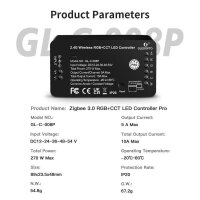 Gledopto Ledlumi Set - RGB-CCT Stripe 5m IP20 mit Meanwell Netzteil 240W