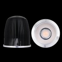 Gledopto Ledlumi Set - SingleColor 4 Stück Spots LL22408-2850R Spiegel mit Meanwell Netzteil 40W