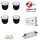 Gledopto Ledlumi Set - TunableWhite 4 Stück Spots LL32408-2060 mit Meanwell Netzteil 40W