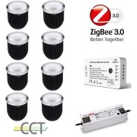 Gledopto Ledlumi Set - TunableWhite 8 Stück Spots...