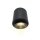 LEDlumi LLAP01SW Aufbaugehäuse schwenkbar MR16 Spot GU10 Sockel rund schwarz
