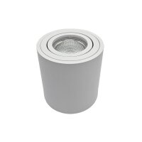 LEDlumi LLAP01SW Aufbaugehäuse verstellbar MR16 Spot GU10 Sockel IP44 rund weiß