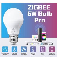 Gledopto LED E27 Leuchtmittel ZigBee 3.0 Pro RGBCCT...