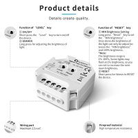 Gledopto Zigbee Triac AC Dimmer Schalter 2.4GHz 230V / GL-SD-001