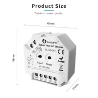 Gledopto Zigbee Triac AC Dimmer Schalter GL-SD-001 2.4GHz 230V