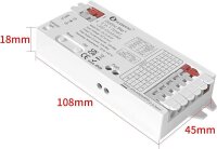 Gledopto LED Controller ZigBee 3.0 Pro+ 5 in 1, 12-24V, Max 20A Output  RGB+CCT / GL-C-201P