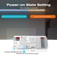 Gledopto LED Controller ZigBee 3.0 Pro+ 3 in 1, 12-24V, Max 20A Output RGB+CCT / GL-C-202P