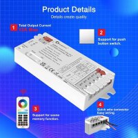 Gledopto LED Controller ZigBee 3.0 Pro+ 2 in 1...