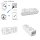 LED Controller ZigBee 3.0 Pro 5 in 1 Steuergerät Dimmer einfarbig, CCT, RGB, RGBW, RGBCCT