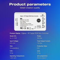 Gledopto ZigBee Pro Digital RGB LED-Strip-Controller, DC 5-24V, 10A - GL-C-103P