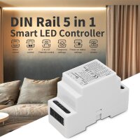 Gledopto ZigBee Pro Din-Schienen 5-IN-1 LED Controller, DC12-54V, 15A - GL-C-011P