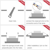 ZigBee Pro RGB+CCT 12W 160mm IP44 LED Einbaustrahler weiß Gledopto GL-D-005P