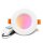 ZigBee Pro RGB+CCT 12W 160mm IP44 LED Einbaustrahler weiß Gledopto GL-D-005P