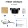 Gledopto ZigBee Pro RGB+CCT LED Downlight 12W CRI>90 schwarz matt IP40 - GL-D-010P