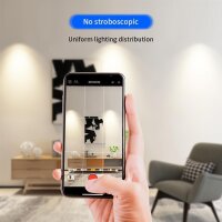 Gledopto ZigBee Pro Ultra-flaches RGB+CCT LED Downlight 6W CRI>90 Weiß - GL-D-013P