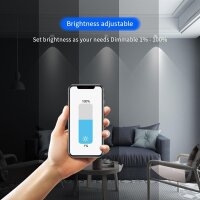 Gledopto ZigBee Pro Ultra-flaches RGB+CCT LED Downlight 6W CRI>90 Weiß - GL-D-013P