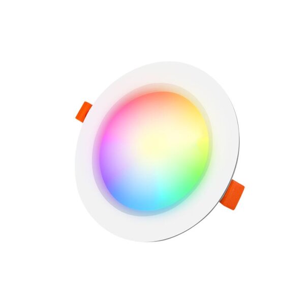 Gledopto ZigBee Pro Ultra-flaches RGB+CCT LED Downlight 12W CRI>90 Weiß - GL-D-015P