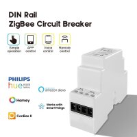 Gledopto GL-DR-001Z ZigBee 3.0 DIN-Schienen-Schutzschalter mit Leistungsmesser 16A
