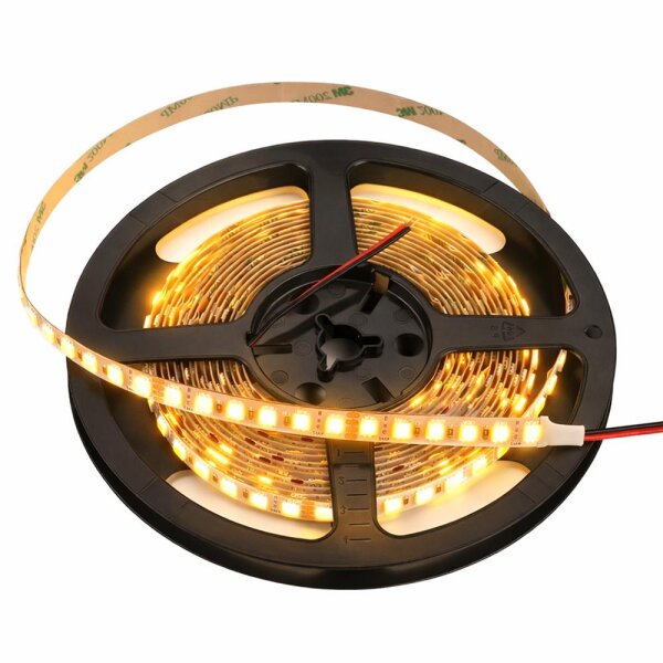 LEDlumi 24V Warm White IP65 LED Flex Stripe 5m 2850 Kelvin / 5050224-2850-IP65