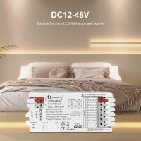 Gledopto LED Controller ZigBee 3.0 Pro+ 5 in 1, 12-48V, Max 15A Output RGB+CCT / GL-C-204P