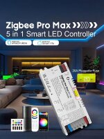 Gledopto LED Controller ZigBee 3.0 Pro+ 5 in 1, 5-24V, Max 15A Output, mit Stecksicherung 20A RGB+CCT / GL-C-601P