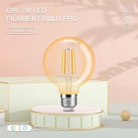 Gledopto G95 LED E27 Leuchtmittel ZigBee3.0 Pro Serie CCT...