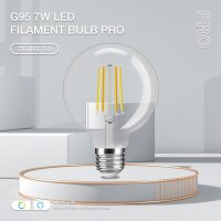 Gledopto G95 LED E27 Leuchtmittel ZigBee3.0 Pro Serie CCT...