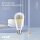 Gledopto ST64 E27 Leuchtmittel ZigBee3.0 Pro Serie CCT Farbtemperatur Flimament Bulb 7W ( Klarglas )